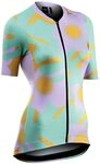 Northwave Blade Damen Fahrrad Trikot kurz lila/gr&uuml;n 2024: Gr&ouml;&szlig;e: S (36)