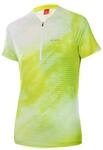 L&Ouml;FFLER Cloudy Half-Zip Fahrradshirt Damen gr&uuml;n Gr&ouml;&szlig;e EU 42 2021 Radtrikot