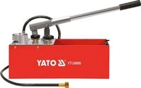 YATO Profi XXL Handpumpe f&uuml;r Drucktest, max. Druck 5 MPa (50 bar), 12 Liter,...