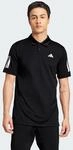 adidas Men's Club Tennis 3-Streifen Poloshirt