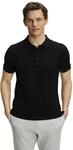 FALKE Herren Basic Polo Shirt Piqu&eacute; Poloshirt weich hautfreundlich bequem