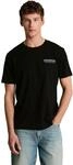 Tom Tailor Denim Herren Basic T-Shirt mit Logo-Print