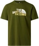 THE North FACE Herren Men&rsquo;s Mountain Sleeve Tee T-Shirt (1er Pack)