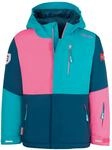 Trollkids Kids Hallingdal Jacket 110, Dark Turquoise/Madeira Blue