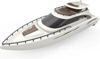 Amewi 26100 Rising Sun Cruise Yacht 380mm 15km/h 2,4GHz RTR braun/cremewei&szlig;