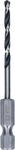 Bosch 1x Metal HSS Spiralbohrer, 3 x 33 x 72 mm, HEX 1/4 Schaft | f&uuml;r Stahl,