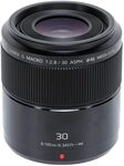 Panasonic H-HS030E LUMIX G Makro 30 mm F2.8 ASPH.Objektiv (O.I.S. Bildstabilisator,