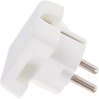 Bachmann Fl&auml;chenstecker Schutzkontakt, 911270, Wei&szlig;