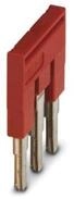 Phoenix Safe CONTACT Steckbr&uuml;cke FBS 3-6, 3030242, Rot, 6.2mm Rasterma&szlig;,...