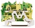 Wago 2-Leiter FV-PE-Klemme, 2002-1207 Green, Yellow
