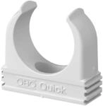 OBO Quickschelle 2955 F M25, reinwei&szlig;, flammwidrig, 100 St&uuml;ck