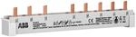 ABB PS3/9FI Phasenschiene 3-Phasig 9 Pins 9TE 10qmm&sup2; K&uuml;rzbar | Sammelschiene 9