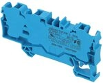 WAGO Kontakttechnik Durchgangsklemme 2006-1304 0,5-6/10qmm blau, 3L