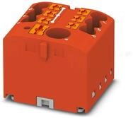 Phoenix Contact Verteilerblock 57A Rot 7-polig, Packung a 10 St&uuml;ck