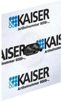 Kaiser - Luftdichte Muffe, Durchmesser 4-8 mm, 2 Kabel/Rohr