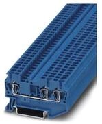 Phoenix Safe Contact PHOE 3-Leiter-Durchgangsklemme ST 2,5-Twin BU, Blau, 50...