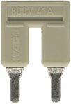 2006-402 | WAGO PUSH-IN TYPE JUMPER BAR, INSULATED 2-WAY LIGHT GREY