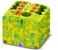 PHOENIX CONTACT PTFIX 6/6X2.5 GNYE Verteilerblock, 25.6 mm Breite, 21.7mm H&ouml;he,