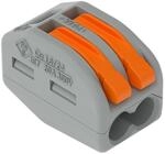 WAGO CLASSIC-Verbindungsklemmen 222-412 | 2 Leiter, bis 4 mm&sup2;, 50 St&uuml;ck, CLASSIC