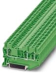 PHOENIX CONTACT ST 2,5-TWIN GN Durchgangsklemme, 2,5 mm&sup2; Nennquerschnitt, 3