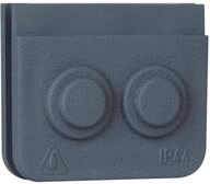 Kopp 321628004 Blue Electric Kabeleinf&uuml;hrung, 2-Fach