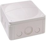 Wiska 10060702 Abzweigkasten (L x B x H) 140 x 140 x 82 mm Lichtgrau (RAL 7035)