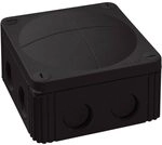 Wiska 10060648 Abzweigkasten (L x B x H) 110 x 110 x 66 mm Schwarz IP66/IP67 1...