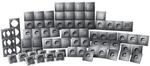 MC POWER - FLAIR - Wand Steckdosen und Schalter Set | Megaset | 100-teilig 