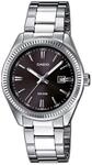 Casio Collection Damen Armbanduhr LTP-1302PD-1A1VEF, One Size, Schwarz