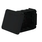 OBO Kabelabzweigkasten T-Serie SW, schwarz, 1 St&uuml;ck (T100 SW - 150x116x67mm)