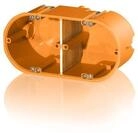 f-tronic Hohlwand-Ger&auml;tedose massiv, 2-Fach, 60mm tief, HW20, Inhalt: 10,...