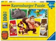 Kinderpuzzle 100 XXL Teile - Nintendo Super Mario - Die Affen sind los!