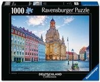 Ravensburger Puzzle 12001769 - Dresden im Morgenlicht - 1000 Teile St&auml;dte-Puzzle,