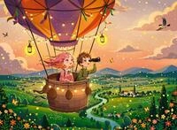 Ravensburger Kinderpuzzle 12004268 - Liebe liegt in der Luft - Romantisches Puzzle