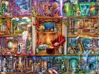 Ravensburger Puzzle Die gro&szlig;e Bibliothek - 1500 Teile Puzzle f&uuml;r Erwachsene | 1500
