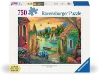 Ravensburger Puzzle 12001516 - Idyllischer Comer See - 750 Teile Large Pieces,