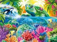 Ravensburger Kinderpuzzle 12004388 - Meeresschatz - farbenfrohes Unterwasser-Puzzle