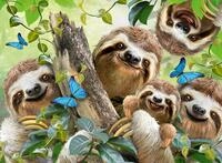 Ravensburger Puzzle Faultier Selfie - 500 Teile Puzzle f&uuml;r Erwachsene | 500 Teile