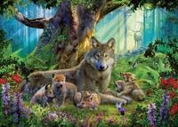 Ravensburger Puzzle 12000477 - W&ouml;lfe im Wald - 1000 Teile Puzzle f&uuml;r Erwachsene und