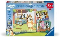 Kinderpuzzle 3x49 Teile - Bluey - Bluey