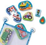 Ravensburger 12034121 Play+ Bade-Puzzle: Fahrzeuge, Outdoor- & Badespielzeug,