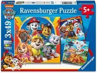 Kinderpuzzle 3x49 Teile - Paw Patrol | 3 x 49 Teile, Paw Patrol, Familienspa&szlig;,