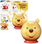 Ravensburger 3D Puzzle 12008070 - Puzzle-Ball Winnie Puuh - Puzzleball mit