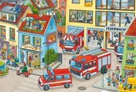 Schmidt 56580 Feuerwehr Kinderpuzzle, 3x24 Teile