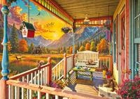 Schmidt 58893 Bergland-Veranda Puzzle, 1000 Teile