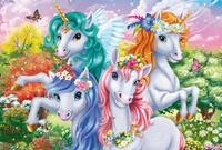 Schmidt 56583 Einhorn-Schnappschuss Kinderpuzzle, 100 Teile