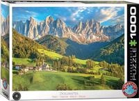 EuroGraphics : Puzzle 1000 Teile/Dolomiten Berge Alto Adige Italien