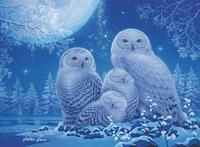 Ravensburger Puzzle Eulen im Mondschein - 500 Teile Puzzle f&uuml;r Erwachsene | 500