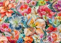 Schmidt 59721 Gro&szlig;e Bl&uuml;ten Hexagon Puzzle 592 Teile