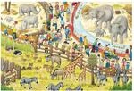Schmidt 56582 Spa&szlig; im Zoo Kinderpuzzle, 3x48 Teile